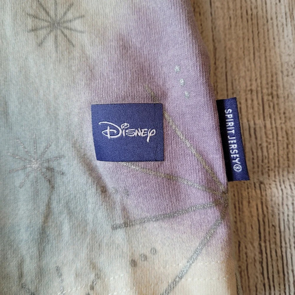 Disney Women's •Size Large• Spirit Jersey Pastel tie dye character top - Picture 6 of 10